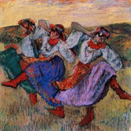 Russian dancers - Edgar Degas